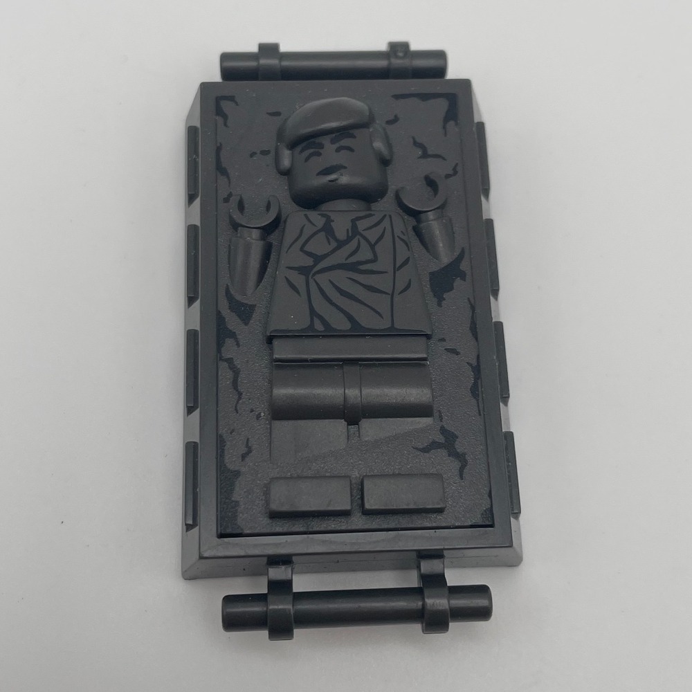 LEGO Star Wars Han Solo in Carbonite Block‎ Piece 87561 Flat Silver Pattern 2009
